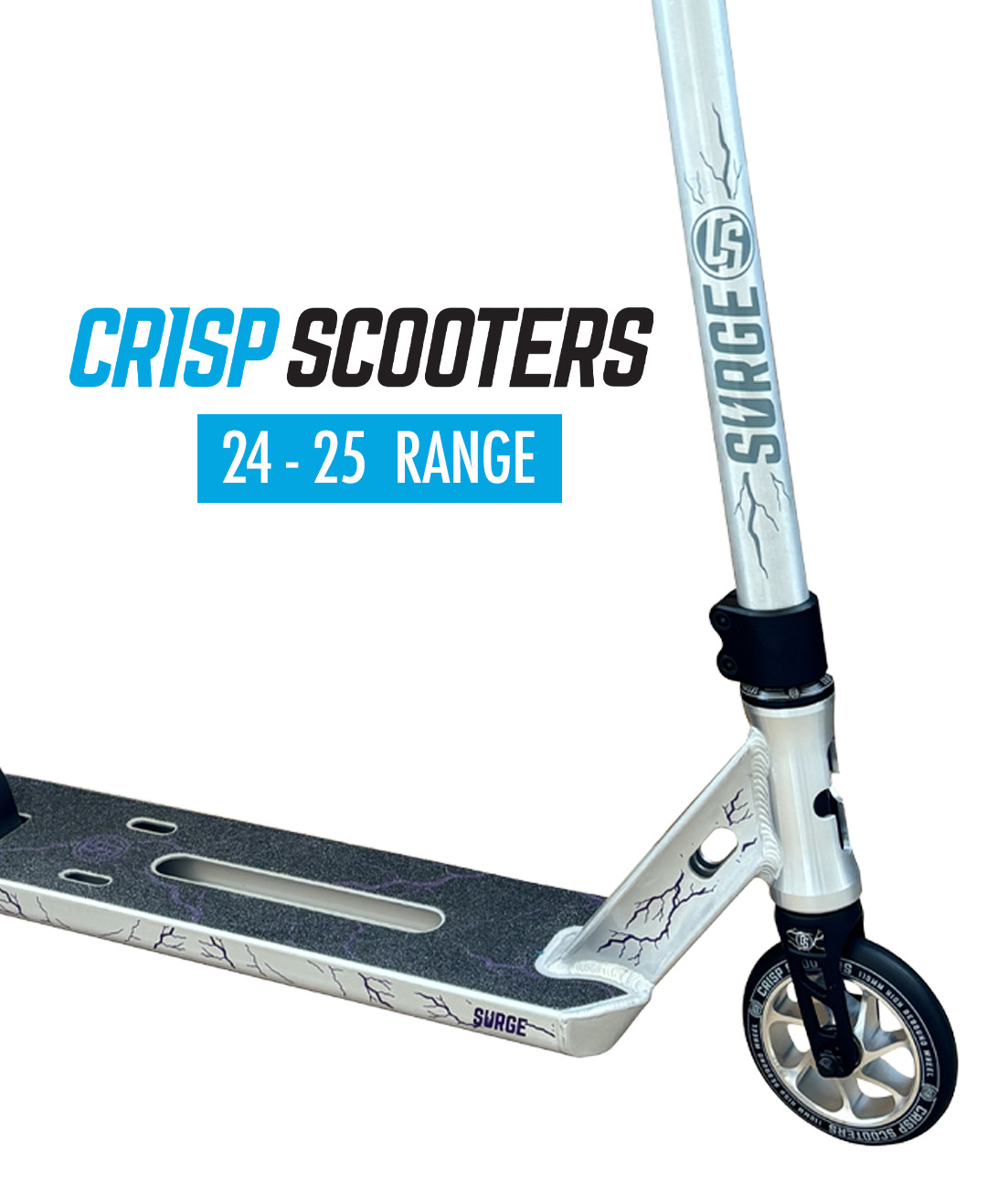 Crisp Scooters 25 range