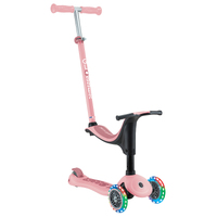 GLOBBER GO UP SPORTY Lights with Stabilizer - Pastel Pink/Deep Pink