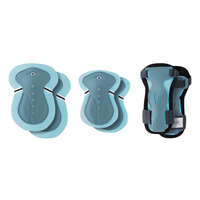 Globber JUNIOR PROTECTIVE Pad Set for 6-10y Pastel Blue - XS