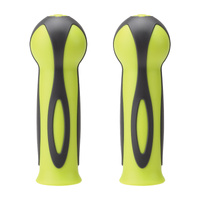 Globber Handlebar Grips for Junior/Primo/Master/Ultimum   PAIR - Green, PAIR (no Packaging)